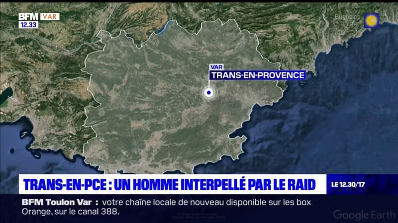 Trans-en-Provence: un homme interpellé ce dimanche par le Raid