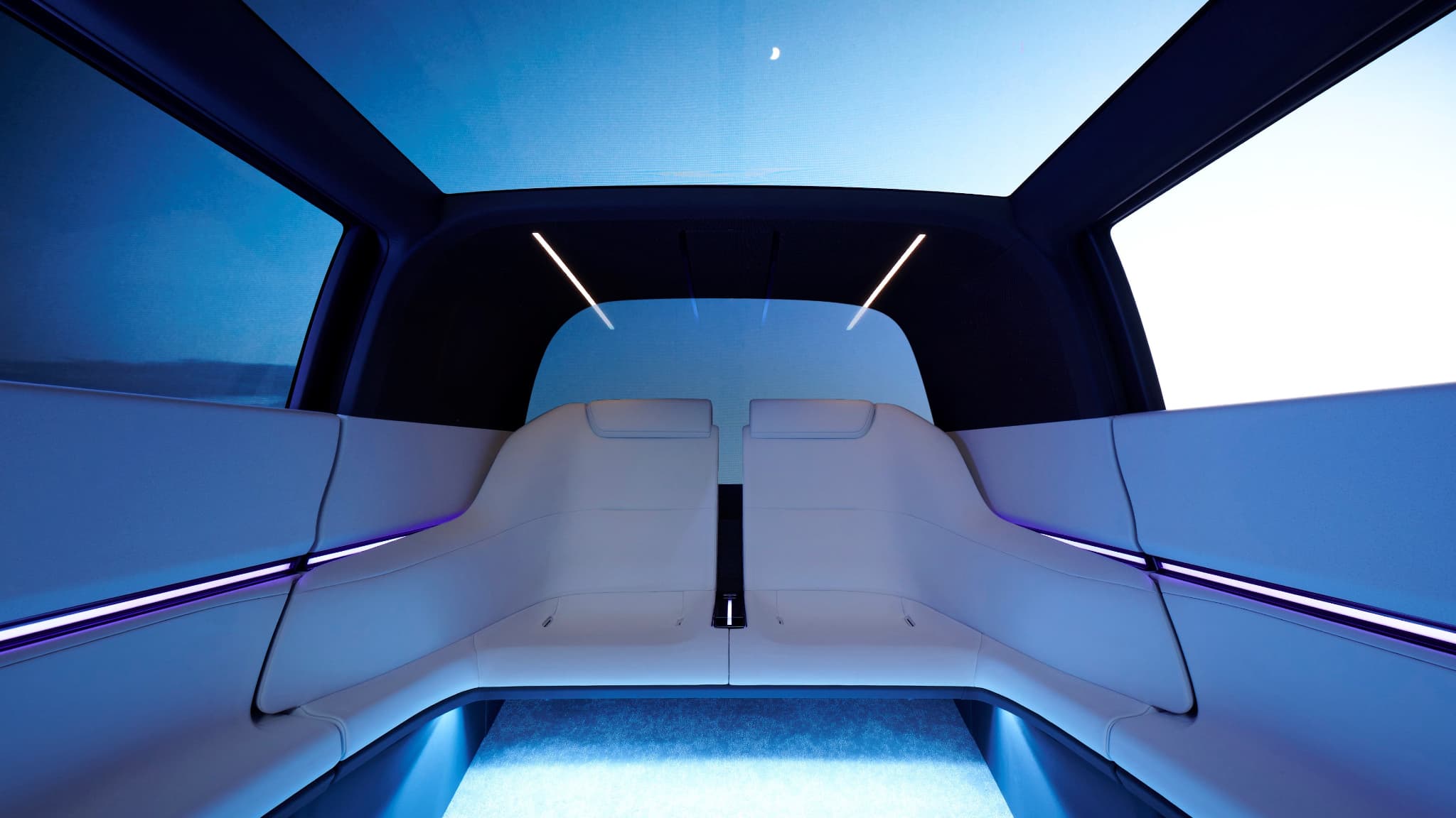 Une autre vue de l'intérieur du concept Série 0 Space-Hub
