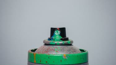 Image d'illustration - Bombe de peinture verte