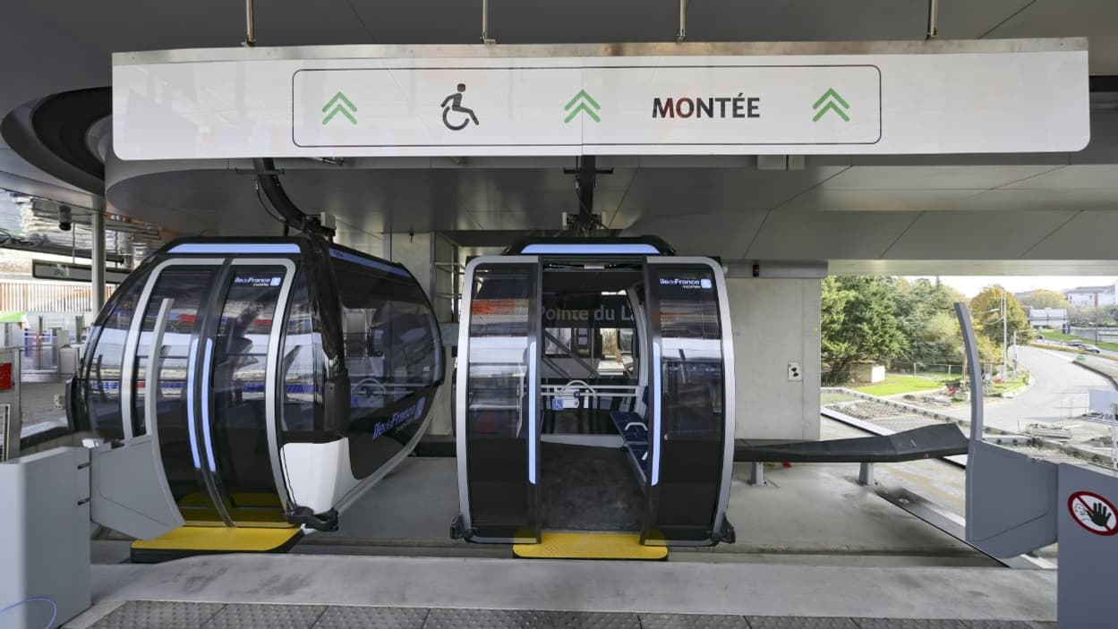 Le téléphérique Câble C1 en Ile-de-France