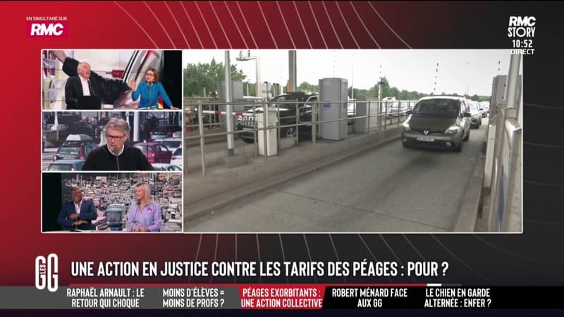 Action contre les trop-perçus des péages:"Chaque fois que vous payez 100 euros de péage, vous avez 33 euros qui partent en dividendes purs"