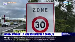 Pont-L'Évêque: la vitesse limitée à 30km/h