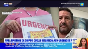 Épidémie de grippe: le personnel soignant subit une "charge de travail colossale"