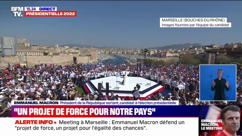 Emmanuel Macron à Marseille: face aux divisions, aux extrêmes, à l'abstention, 