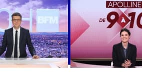 Le "20h BFM" de Maxime Switek et "Apolline de 9 à 10", présenté par Apolline de Malherbe