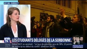 "La répression n'est pas une réponse acceptable à une mobilisation des étudiants", juge la présidente de l'UNEF