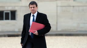 Manuel Valls à l'Elysée le 5 mars 2013