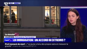 Projet de loi immigration: "On arrive progressivement sur un texte qui va aggraver la vulnérabilité et la précarité des personnes étrangères dans notre pays", pour Chloé Ridel (porte-parole du PS)