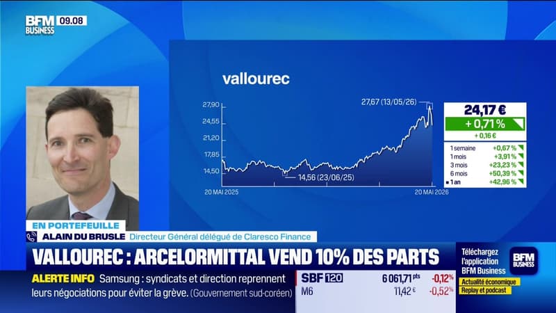 En portefeuille : Vallourec, Euronext et Aramis Group - 20/05