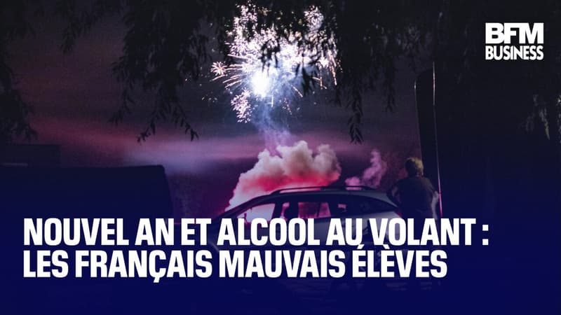 Nouvel an et alcool au volant : les Français mauvais élèves