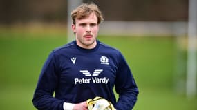 Jonny Gray avec l'Ecosse.