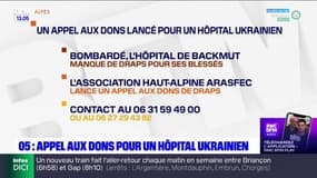 Gap: un appel aux dons pour un hôpital ukrainien 