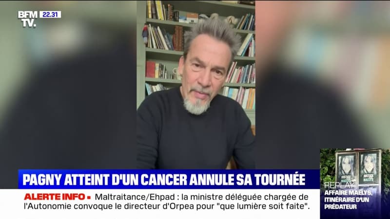 Atteint d’un cancer aux poumons, Florent Pagny annonce l’annulation de sa tournée