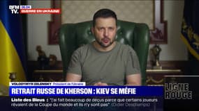 L'Ukraine se méfie du retrait russe de Kherson