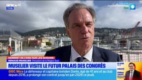 Nice: Renaud Muselier confiant sur la tenue des délais du palais des congrès