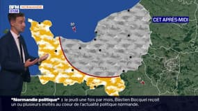 Météo Normandie: un ciel voilé et des averses, il fera 15 degrés à Dieppe et 19 à Cherbourg 
