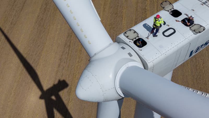 Ils ont passé leur vie à 1 km sous terre, ils travaillent aujourd'hui à 100 mètres dans les airs: les mineurs polonais se convertissent à l'éolienne, le charbon est passé de 90 à 50% dans le mix électrique du pays