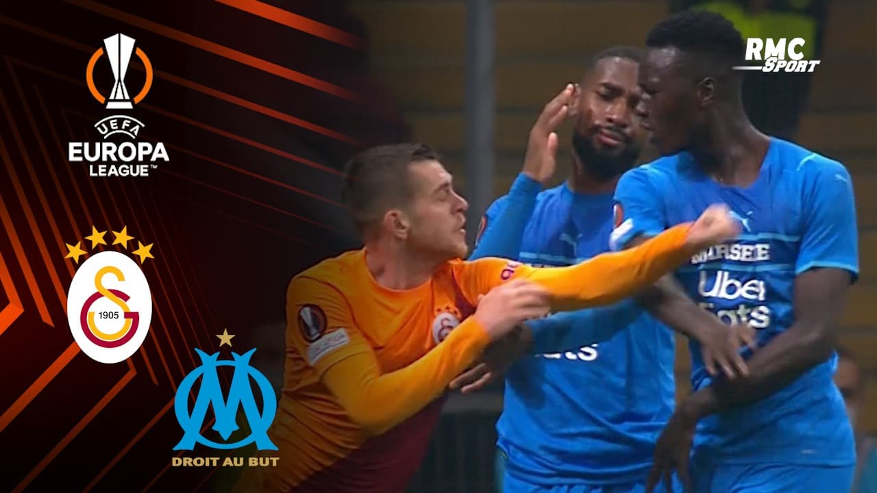 Galatasaray - Marseille : Grosses tensions sur le terrain et en tribunes