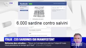 En Italie, le mouvement des sardines s'oppose à Matteo Salvini