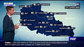 Météo Nord-Pas-de-Calais: les nuages vont être présents ce mercredi, 25°C à Lille et 22°C à Calais