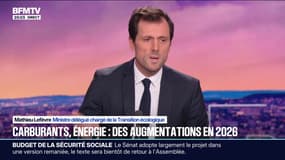 Hausse des prix du carburant: "Elle n'est pas automatique", explique le ministre délégué chargé de la Transition écologique
