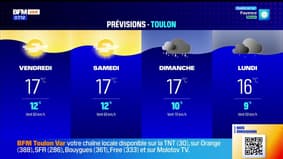 Météo: le ciel se couvre en journée, jusqu'à 18°C à Fréjus