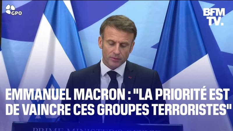 Israël: Emmanuel Macron souhaite 