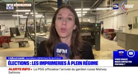 Île-de-France: les imprimeries tournent à plein régime avant les élections législatives