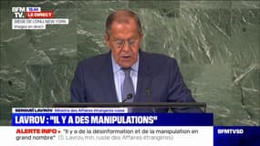 Sergueï Lavrov à l'ONU: "Aujourd'hui, c'est la question de l'ordre mondial qui se dessine"