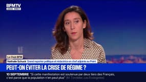 Crise politique: "Si le gouvernement tombe avec l'hypothèse d'une nouvelle dissolution, on risque de rentrer dans une crise de régime", observe Nathalie Schuck, grand reporter politique
