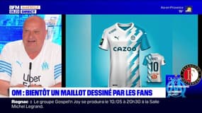 OM: un concours de maillots dessinés par des fans