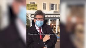 Jean-Luc Mélenchon se moque du couvre-feu dans une vidéo publiée sur TikTok