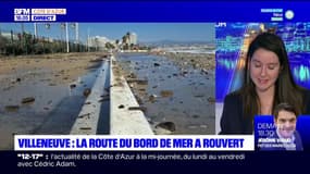 Vents violents: la route du bord de mer à Villeneuve-Loubet a pu rouvrir