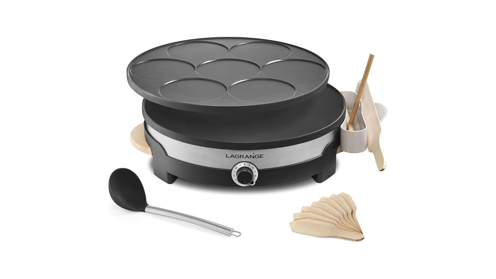 Crêpière électrique interchangeables LAGRANGE Crêpière électrique interchangeables LAGRANGE