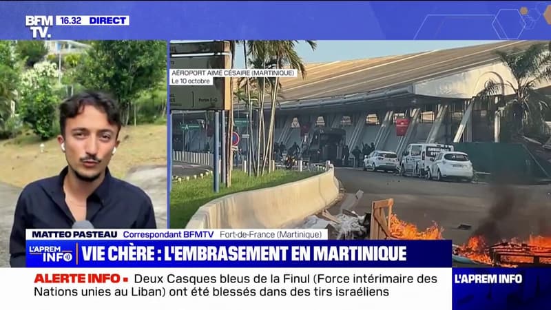 Martinique: une nouvelle nuit de violences a fait 2 morts et 12 blessés