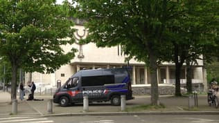 À Strasbourg, la sécurité a été renforcée autour des lieux de cultes juifs, sur demande de Gérald Darmanin, après l'attaque de l'Iran en Israël.