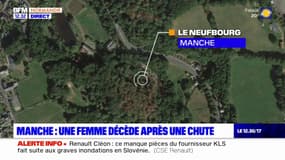 Manche: une septuagénaire meurt après une chute de 20 mètres