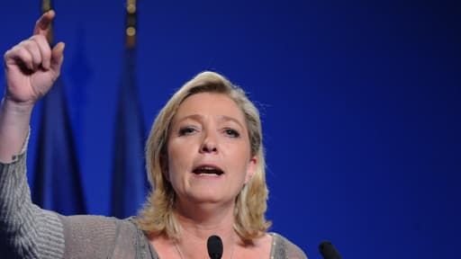 Marine Le Pen a durci le ton à l'égard de la communauté Rom.