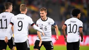 Joshua Kimmich lors de Allemagne-Roumanie en 2021