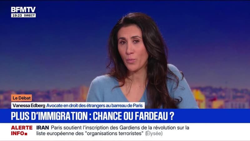 Immigration: “Il y a une grande confusion entre les régularisations et l'obtention de titres de séjour”, estime Vanessa Edberg, avocate en droit des étrangers au barreau de Paris