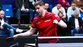 Florian Bourrassaud, vice-champion de France en double avec Esteban Dorr, fin mars 2025.