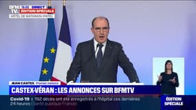 Jean Castex: "Le virus circule sur tout le territoire (...) mais la situation n'est pas la même qu'il y a an"