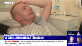Le gilet jaune blessé à l’œil témoigne - 19/11