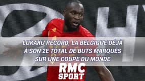 Lukaku record, la Belgique a déjà son 2e total de buts marqués sur une Coupe du monde