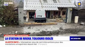 Intempéries dans les Hautes-Alpes: la station de Risoul toujours isolée