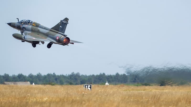 Un Mirage 2000N de l’escadron 2/4 « La Fayette » de la base aérienne 125 d’Istres. (PHOTO D'ILLUSTRATION)