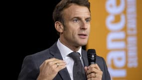 Le président français Emmanuel Macron.