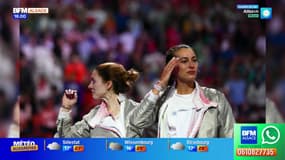 JO 2024: Sara Balzer et Sarah Noutcha au pied du podium 