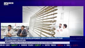 Thibault Cantat et David Fraboulet (CEA) : Le CEA travaille sur le développement des E-carburants pour décarboner l’aviation - 20/06