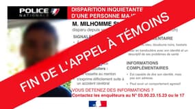 L'appel à témoins a été levé par la police ce mercredi.